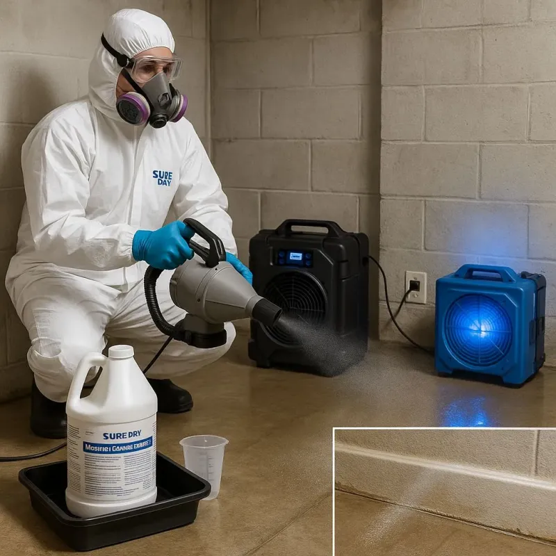 Sanitization and Odor Removal process in Lapeer County, MI