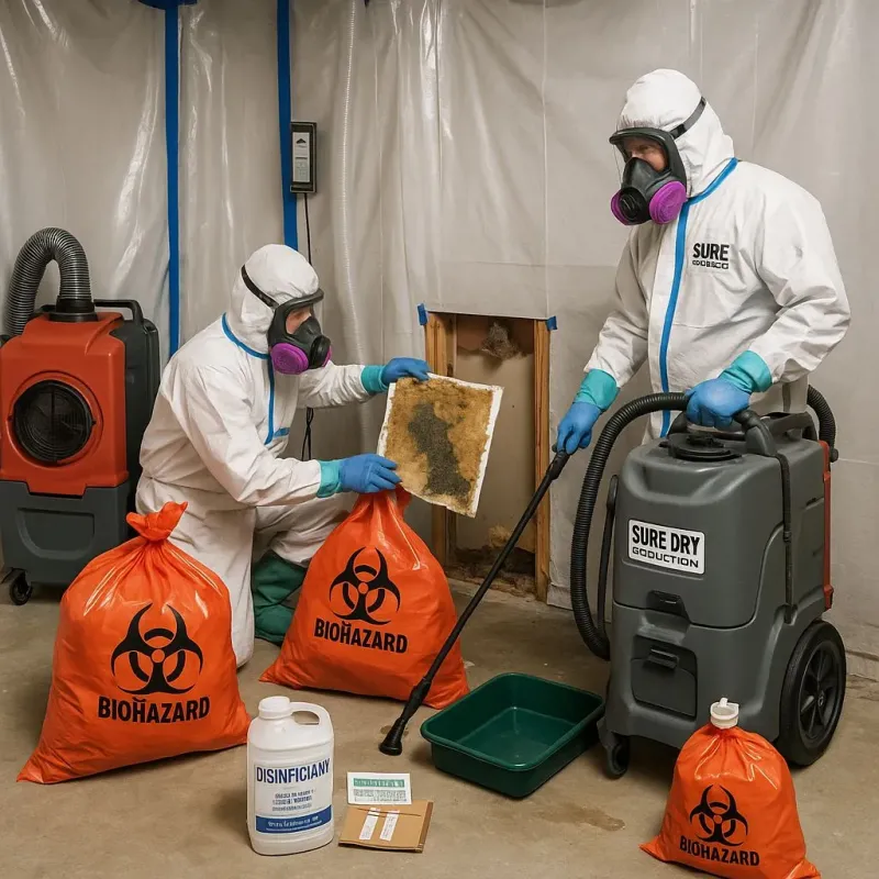 Contaminated Water Handling Protocols process in Lapeer County, MI