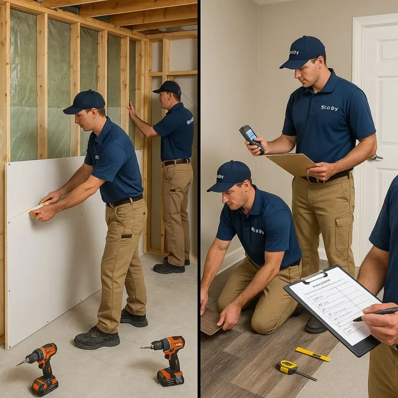 Repairs and Reconstruction process in Lapeer County, MI